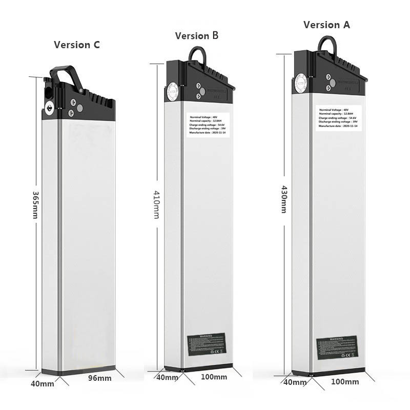 Folding 48v Rechargeable Battery 12ah 14ah For Ancheer Bike